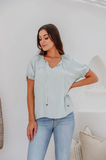 Kimmi Blouse - Mint