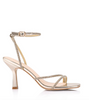 Pepper Strappy Heels by Verali - Champagne