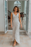 Alexandria Gown by Tania Olsen - Silver