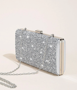 Esme Clutch - Silver