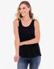 Sirena Reversible Tank by Betty Basics - Black