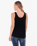 Sirena Reversible Tank by Betty Basics - Black