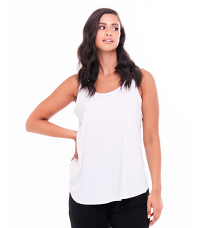 Sirena Reversible Tank by Betty Basics - White