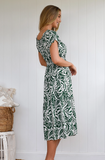 Tammy Midi Dress - Green