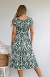 Tammy Midi Dress - Green