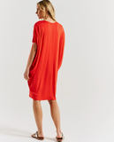 Maui Dress by Betty Basic - Flame Red