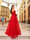 Murray NC1014 Gown by Nicoletta - Red