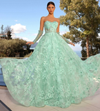 Gillis NC2039 Gown by Nicoletta - Mint