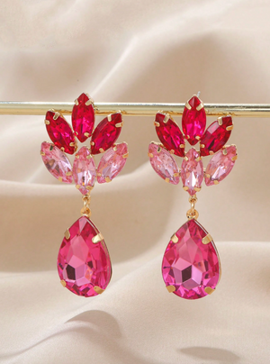 Lian Earrings - Pink
