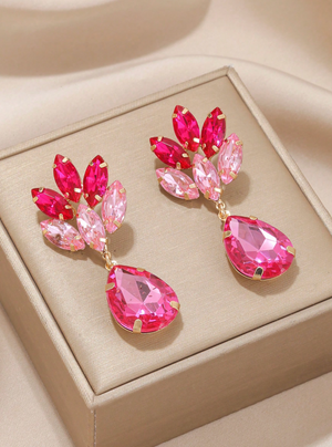 Lian Earrings - Pink