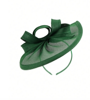 Tori Fascinator - Emerald