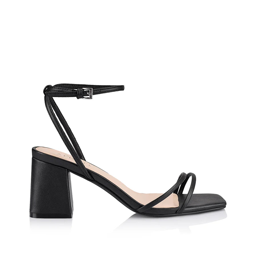 Stevie Block Heel by Verali - Black