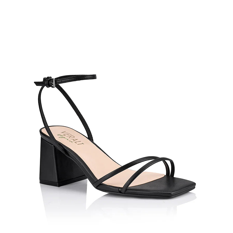 Stevie Block Heel by Verali - Black