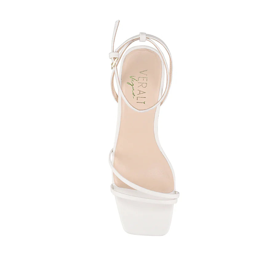 Stevie Block Heel by Verali - Chalk