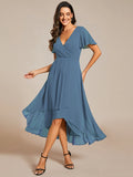 Juanne Cocktail Dress - Dusty Navy