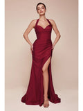 Marilyn gown - Burgundy