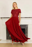 Sophia Gown - Burgundy