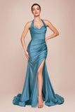Marilyn gown - Lake Blue