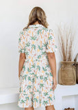 Tropical Escape Tiered Dress | Multicolour By Joop & Gypsy
