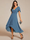 Juanne Cocktail Dress - Dusty Navy