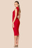 Gia Midi Dress by Nookie - Red