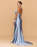 Zenia Gown - Icy Blue
