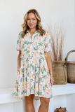 Tropical Escape Tiered Dress | Multicolour By Joop & Gypsy