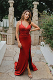 PO905 Jakarta Gown by Tania Olsen - Red