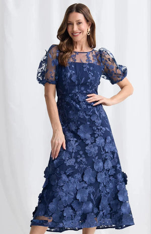 slim fit dress slacks Kinsley Beaded Mothers Dress main image 1