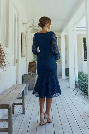 Phaedra M02352-1 Dress by Tania Olsen - Navy