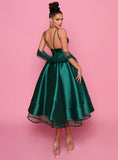 Keeta NP175 Dress by Nicoletta - Emerald