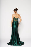 Ondine Gown by Tania Olsen - Emerald