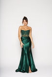 Ondine Gown by Tania Olsen - Emerald