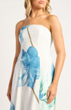 Celeste Maxi - Floral Blue