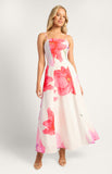 Celeste Maxi - Floral Pink