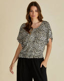 Maui Tee by Betty Basics - Cheetah