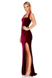 Vera Velvet Gown by Nookie - Wine