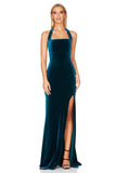 Vera Velvet Gown by Nookie - Teal