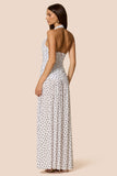 Vivian Halter Maxi - Polka Dot
