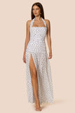 Vivian Halter Maxi - Polka Dot