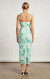 Annie Midi Dress - Green Floral