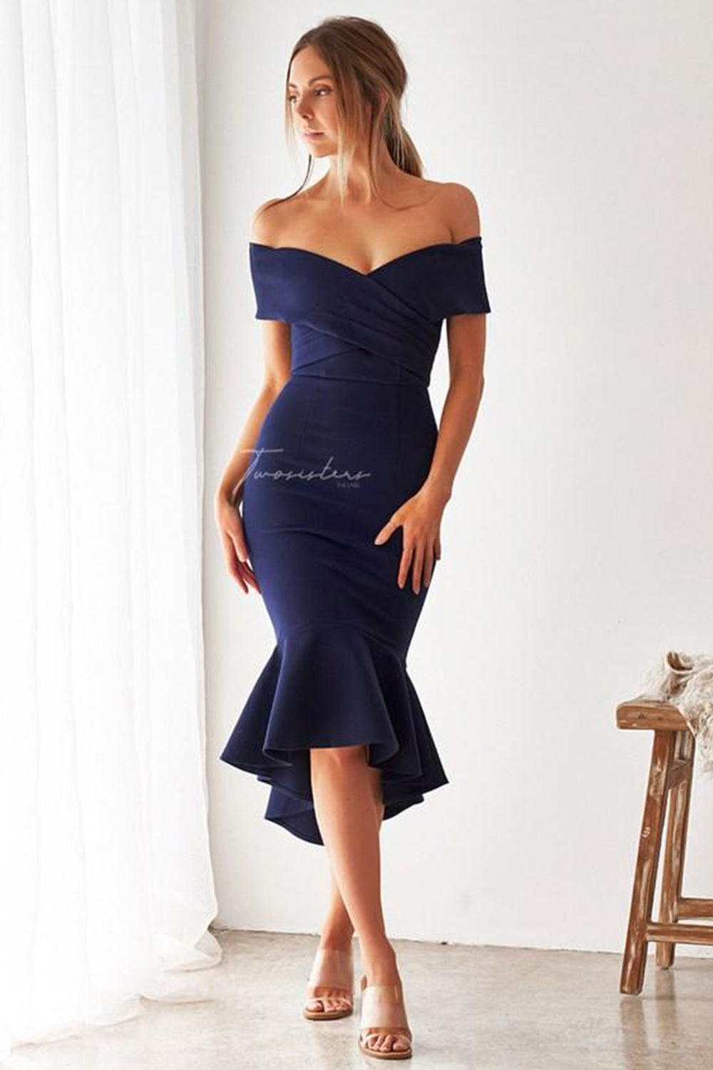 Brienne Dress by Twosisters - Navy