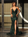 Reah Gown JX6024 by Jadore - Emerald
