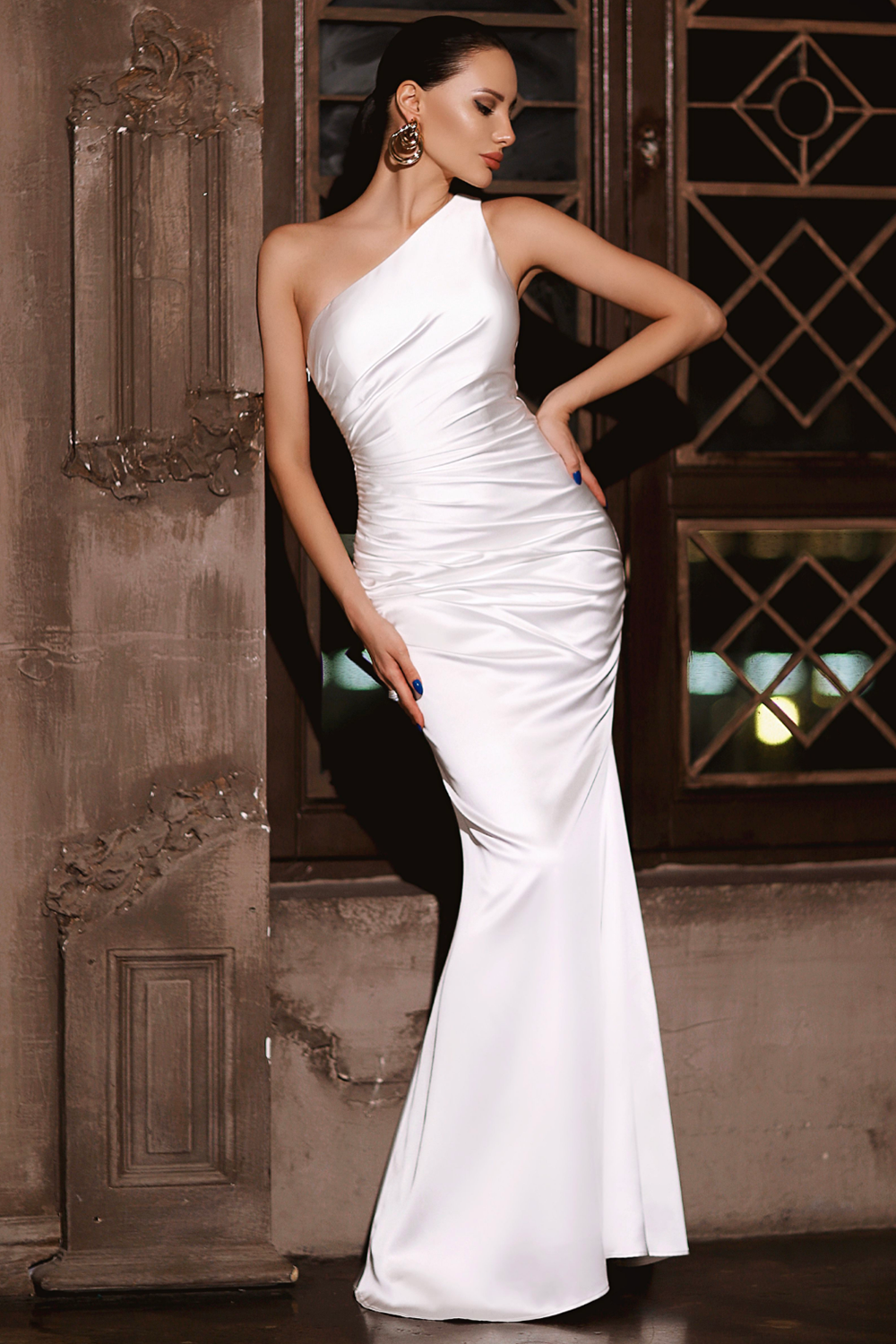 JP101 Gown by Jadore - White