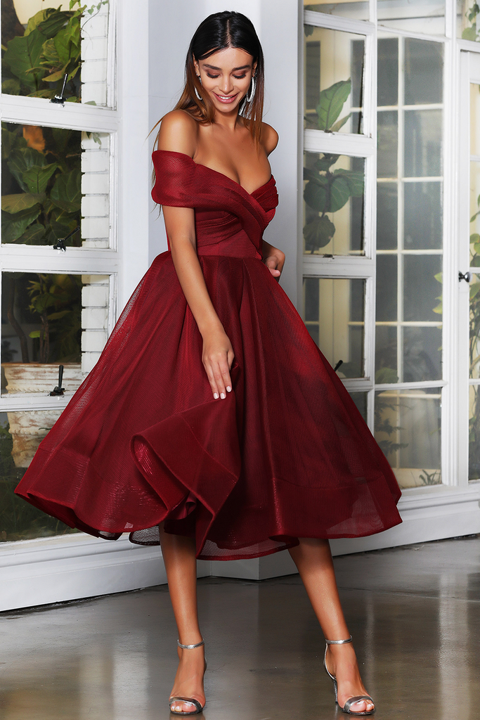 Jadore Dress JX4003 Wine