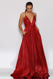 JX2106 Gown by Jadore- Red