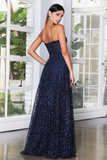 JX4065 Gown by Jadore - Navy