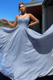 JX5007 Gown by Jadore - Light Blue