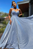 JX5007 Gown by Jadore - Light Blue