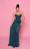 Anna NP149 Gown by Jadore - Teal